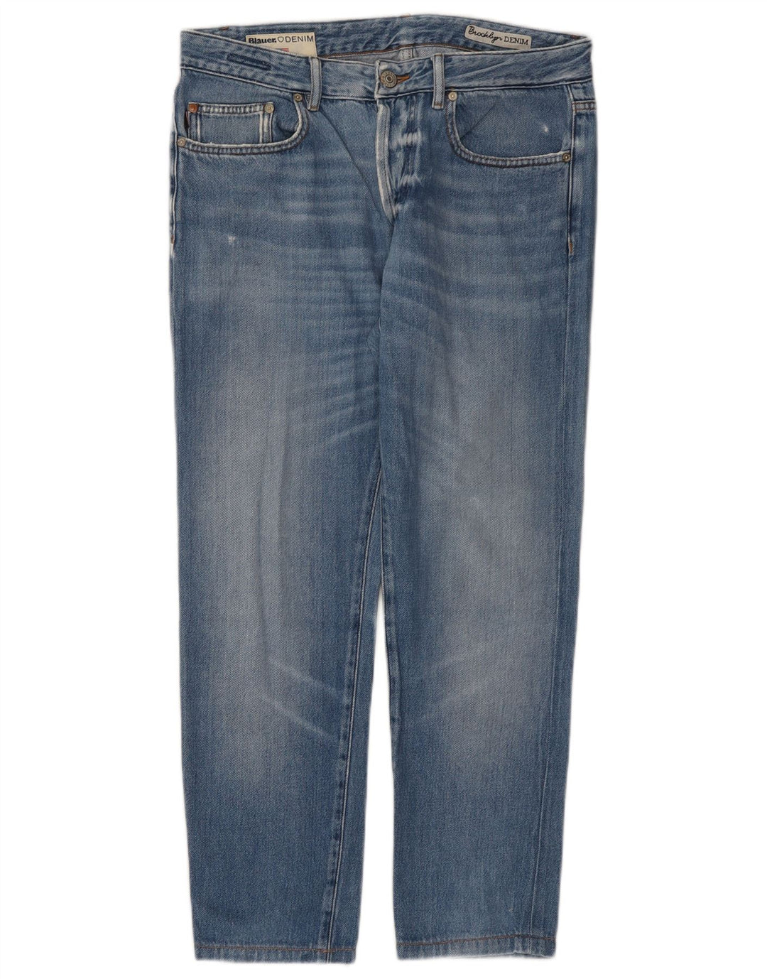 Jeans dritti da uomo Blauer W32 L27 Blu