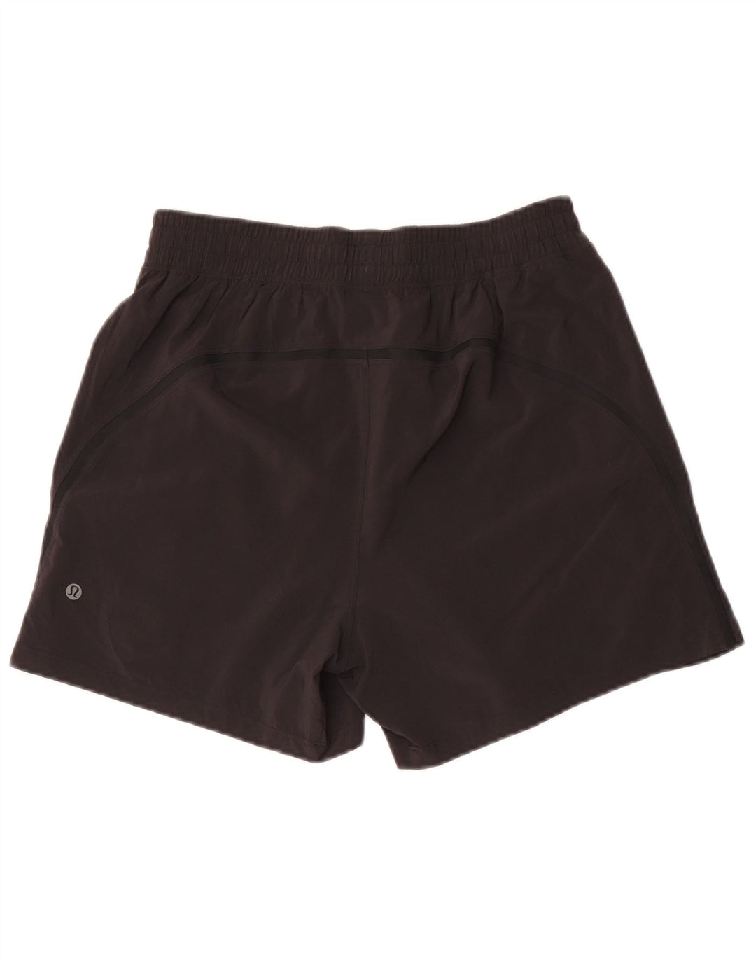 Pantaloncini sportivi da donna Lululemon UK 10 piccoli poliestere nero