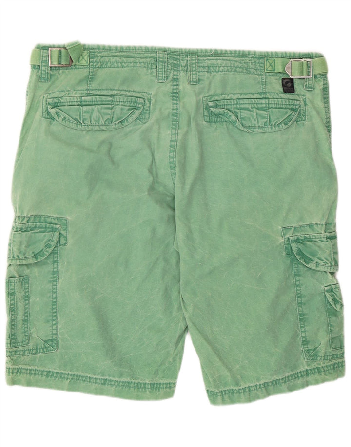CLOCK HOUSE Pantaloncini cargo da uomo W36 Large Verde