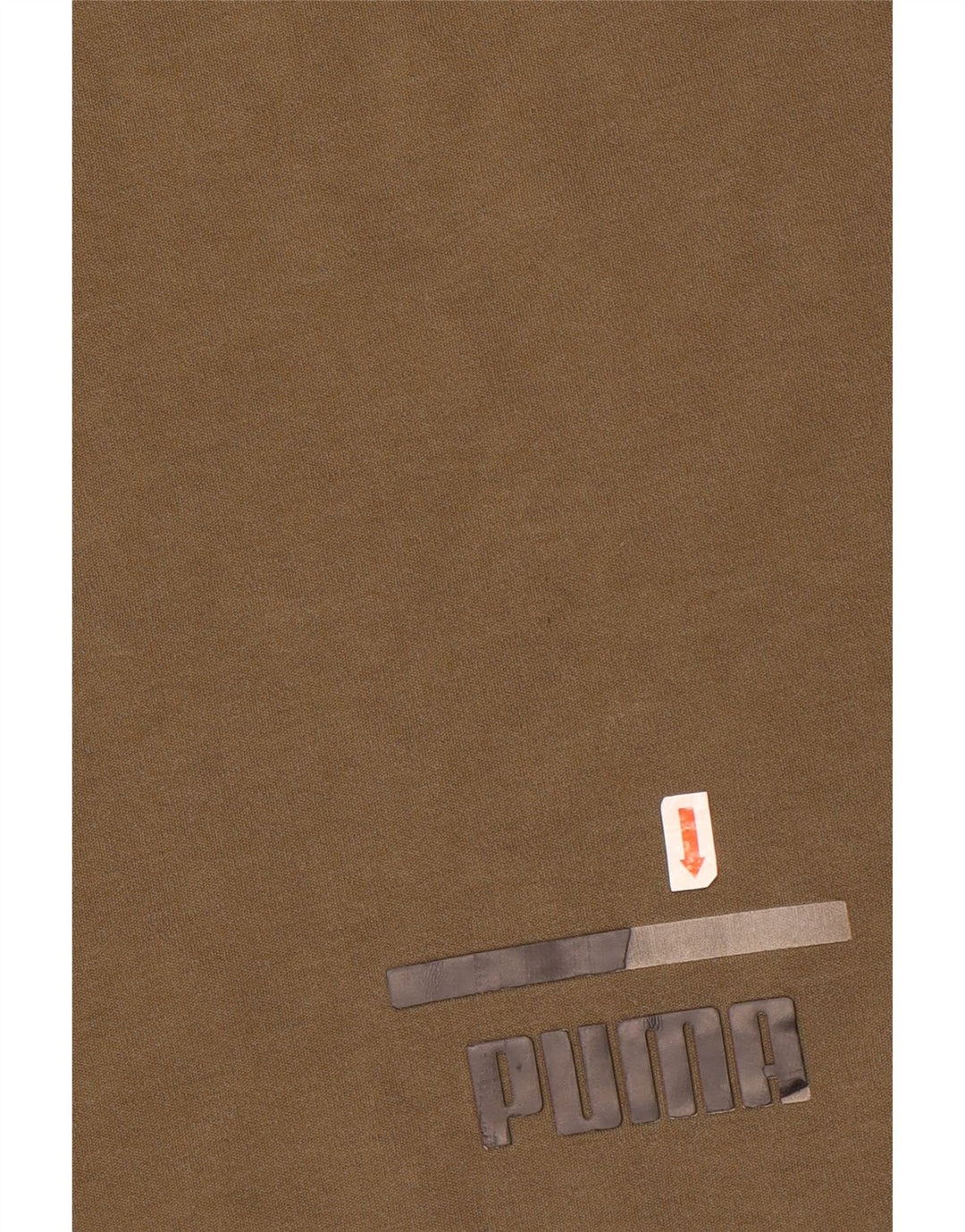 Felpa grafica da uomo Puma Maglione piccolo in cotone kaki