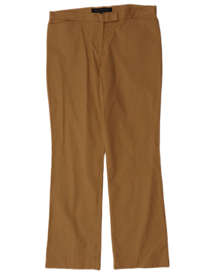 Pantaloni casual da donna French Connection UK 12 medi W32 L30 Beige