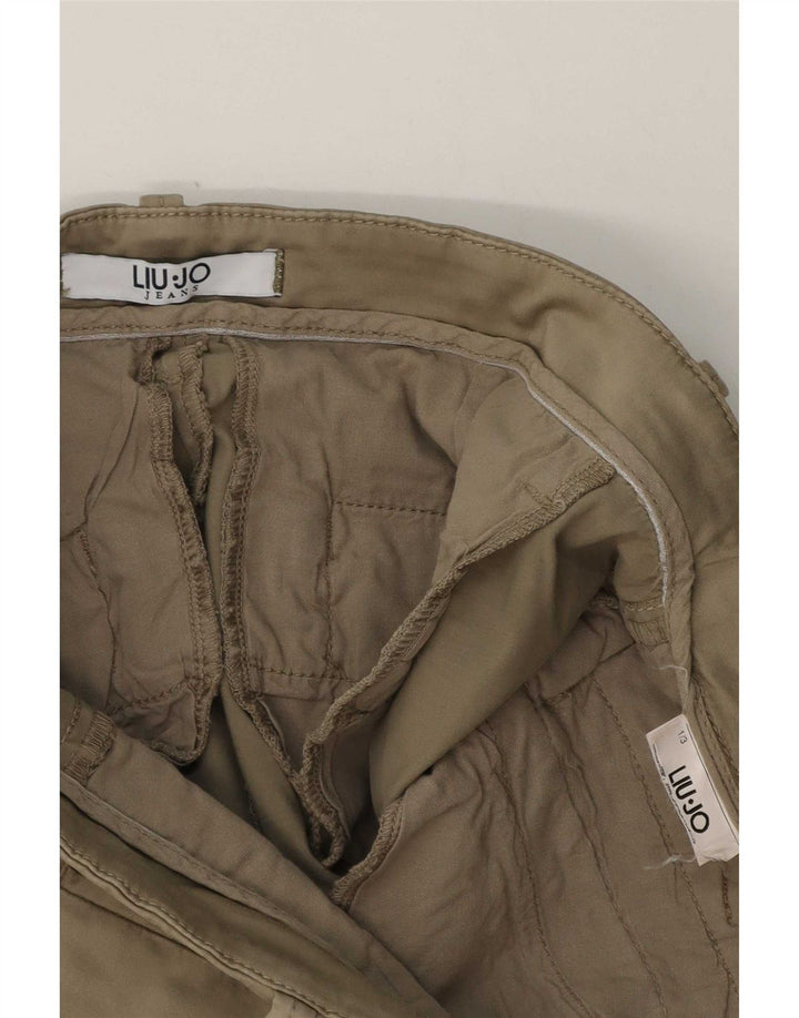 Pantaloni casual slim da donna Liu Jo W28 L27 Cachi
