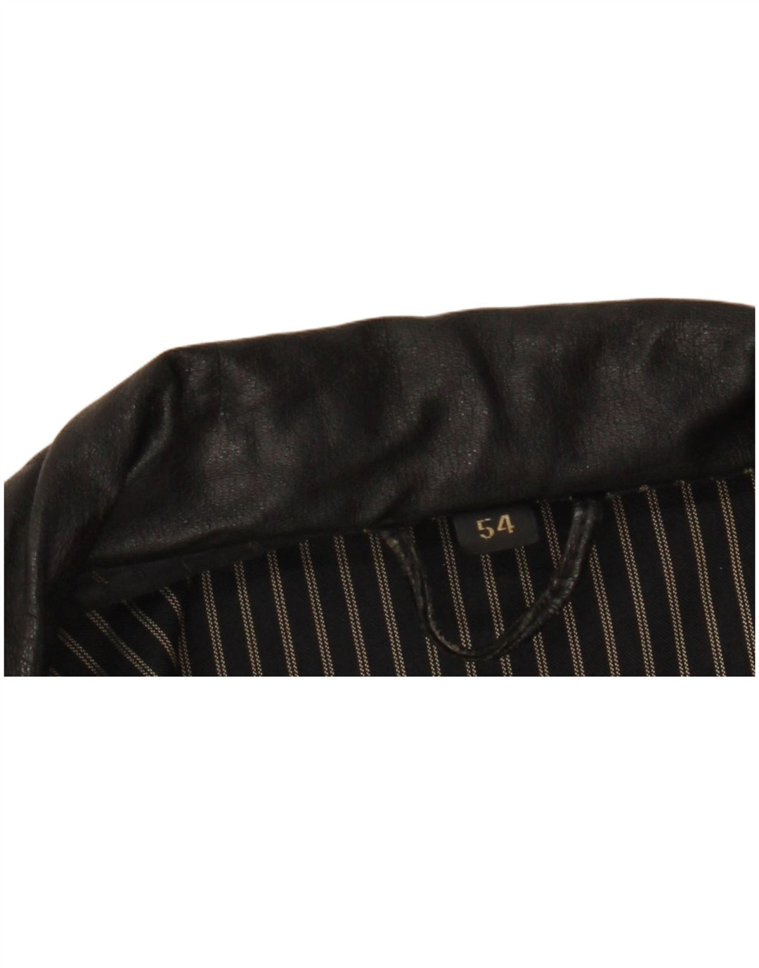 Giacca in pelle da uomo C&A EU 54 2XL Pelle nera