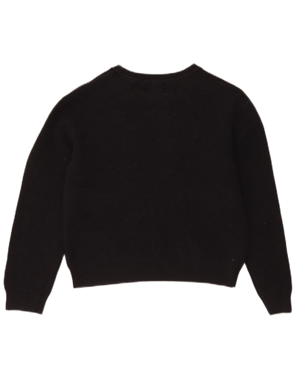 Maglione girocollo da bambino Zara 13-14 anni in cotone nero