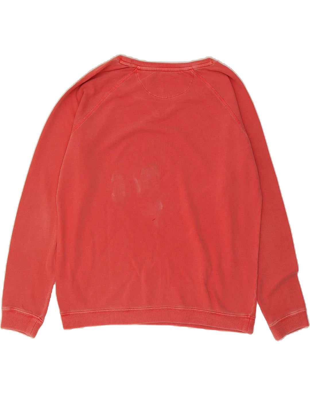 NAPAPIJRI Womens Graphic Sweatshirt Jumper UK 14 Medium Red Cotton Vintage Napapijri and Second-Hand Napapijri from Messina Hembry 