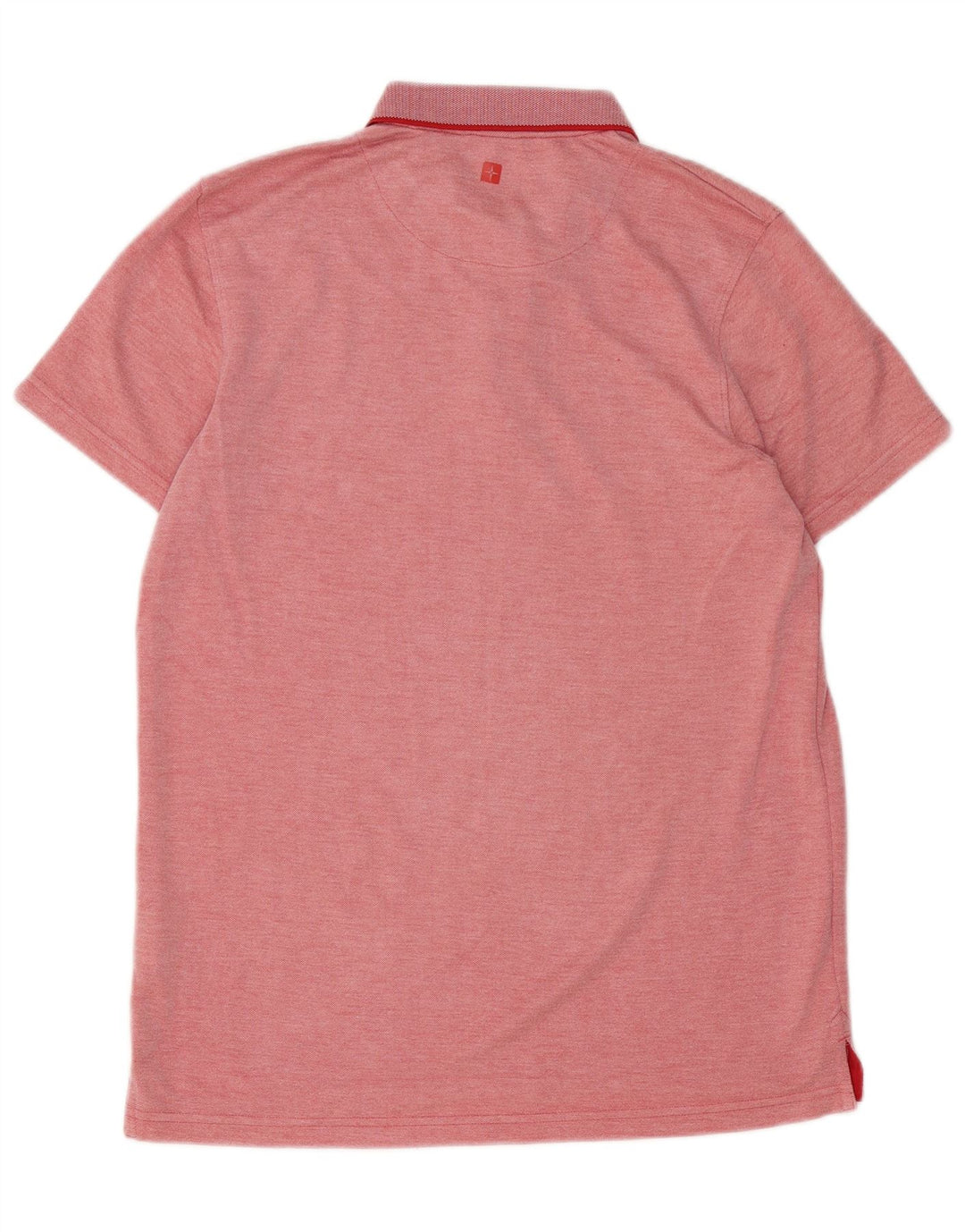 Polo IsoCool da uomo Mountain Warehouse rosso medio in modal