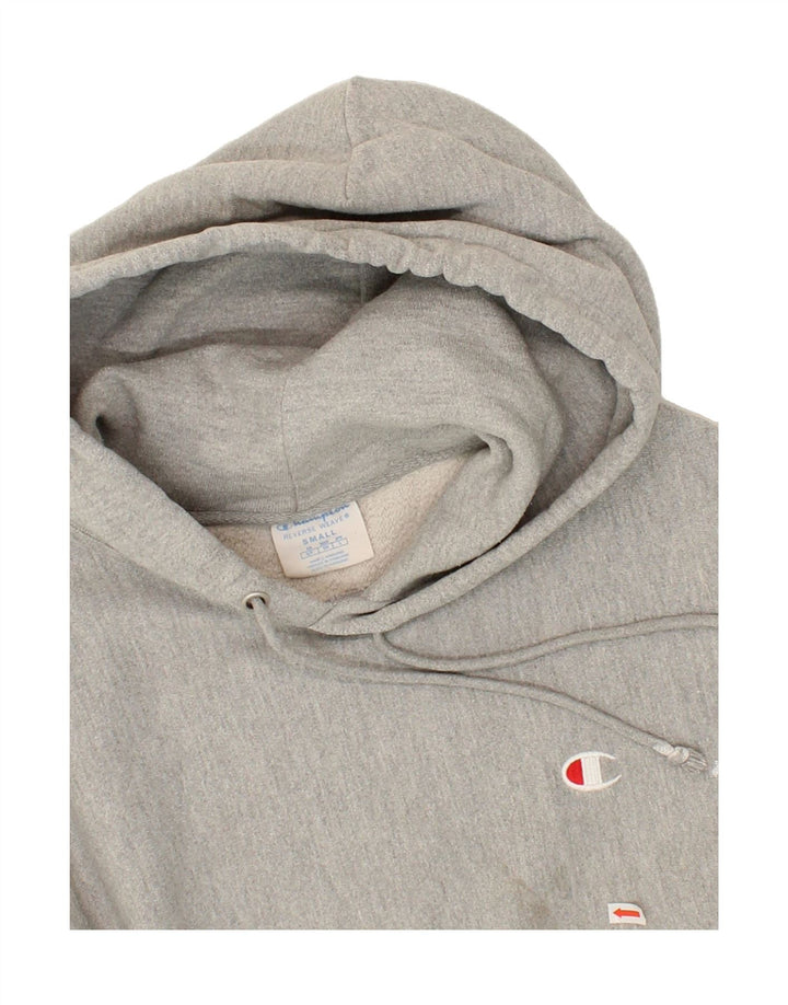 CHAMPION Mens Hoodie Jumper Small Grey Cotton Vintage Champion and Second-Hand Champion from Messina Hembry 