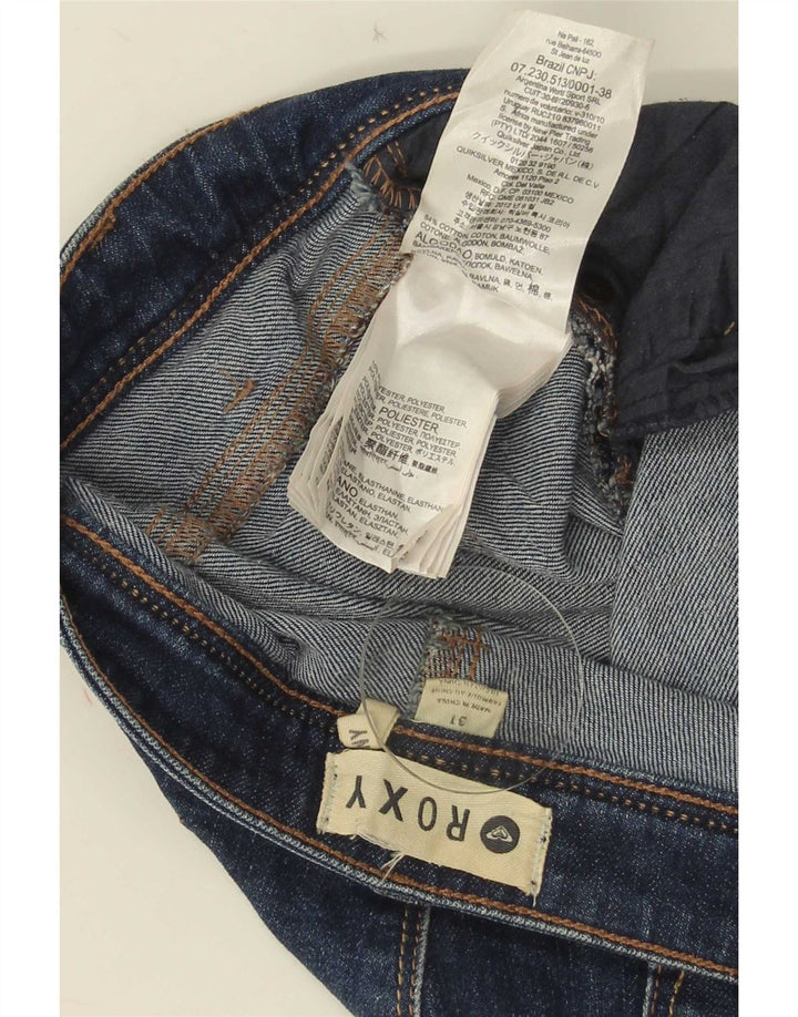 Jeans slim da donna Roxy W31 L28 cotone blu navy