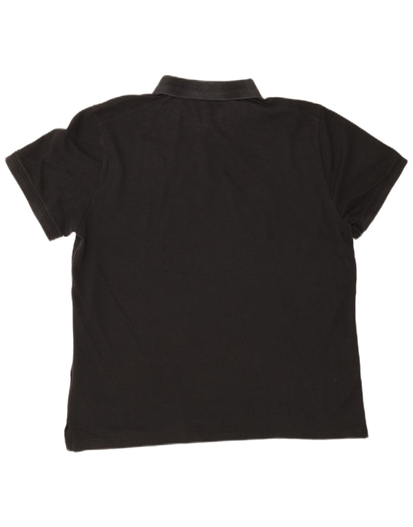 Polo grafica da uomo Nike XL in cotone nero