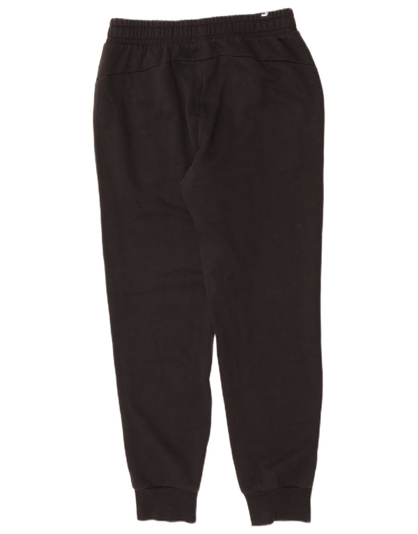 Pantaloni da tuta da uomo Puma Joggers Medium Black Cotton