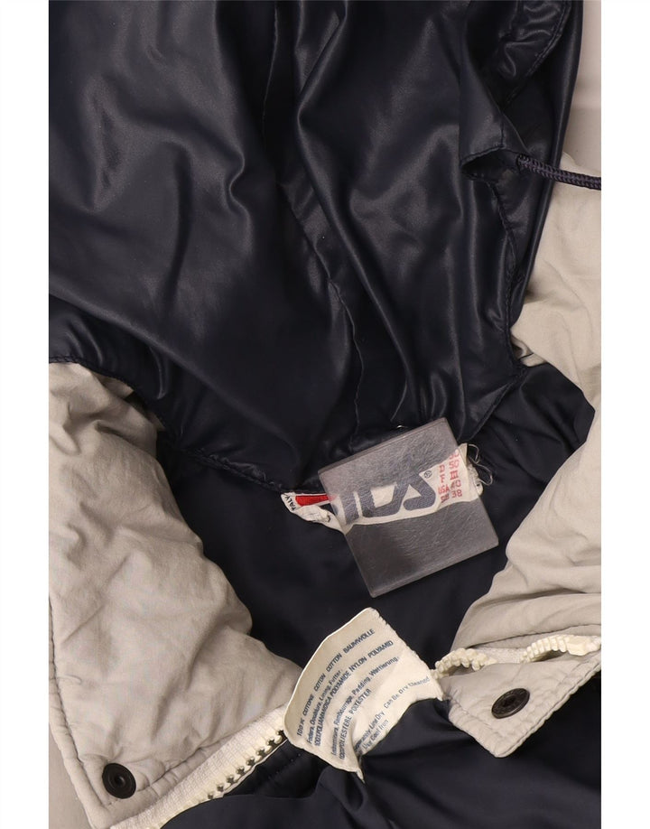 Giacca imbottita con cappuccio da uomo Fila UK 38 Cotone grigio medio