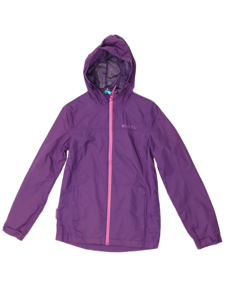 Giacca antipioggia con cappuccio da donna Mountain Warehouse UK 10 Small Viola Poliestere