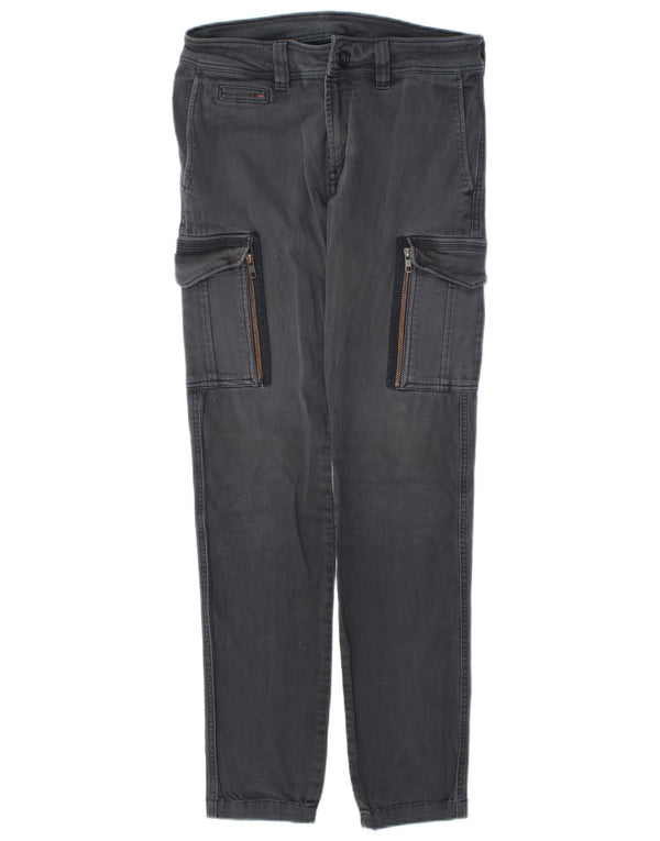 Pantaloni cargo da jogging da uomo Diesel W29 L31 in cotone grigio