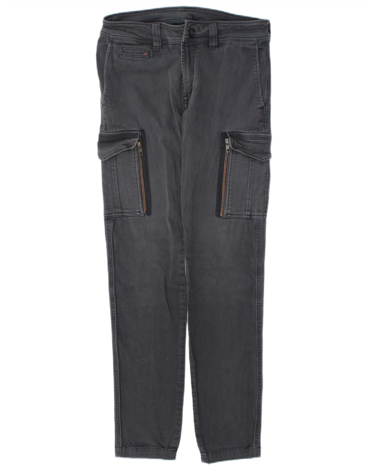 Pantaloni cargo da jogging da uomo Diesel W29 L31 in cotone grigio