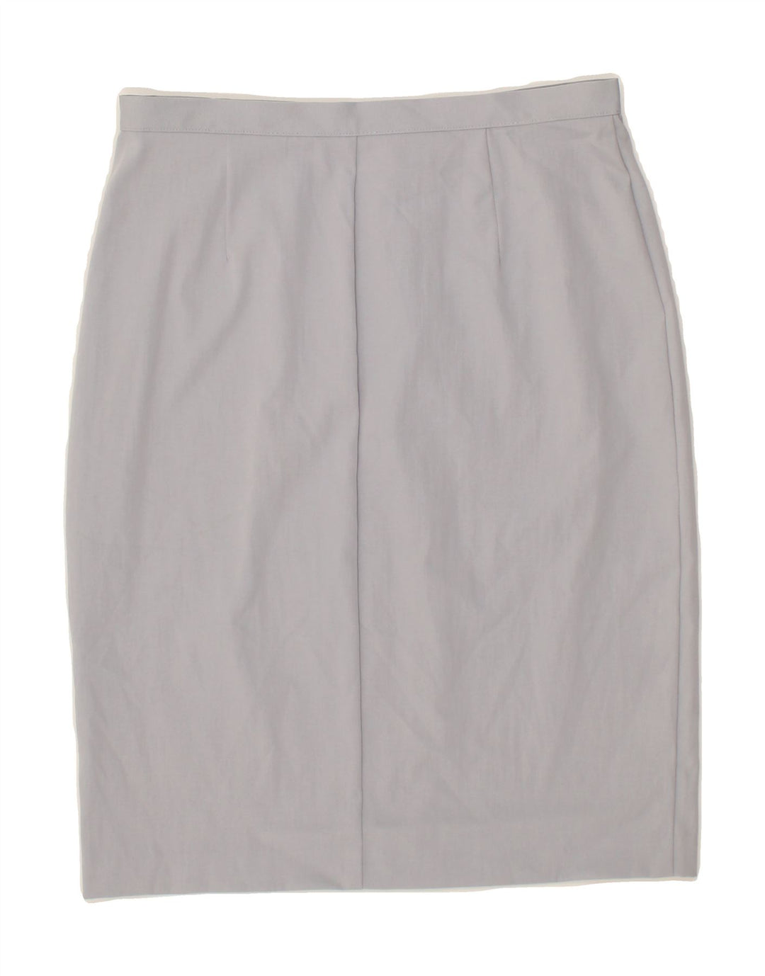 BENETTON Womens Pencil Skirt IT 46 Large W28  Grey Polyester Vintage Benetton and Second-Hand Benetton from Messina Hembry 