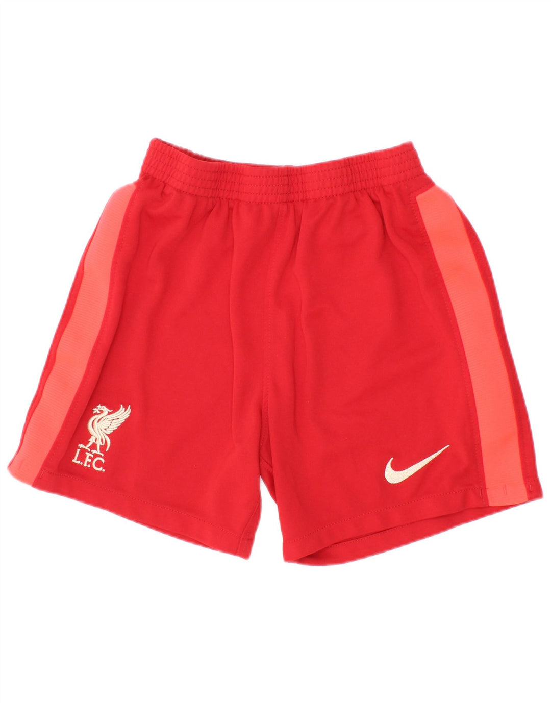 Pantaloncini sportivi Nike da ragazzo Liverpool 5-6 anni in poliestere color block rosso medio