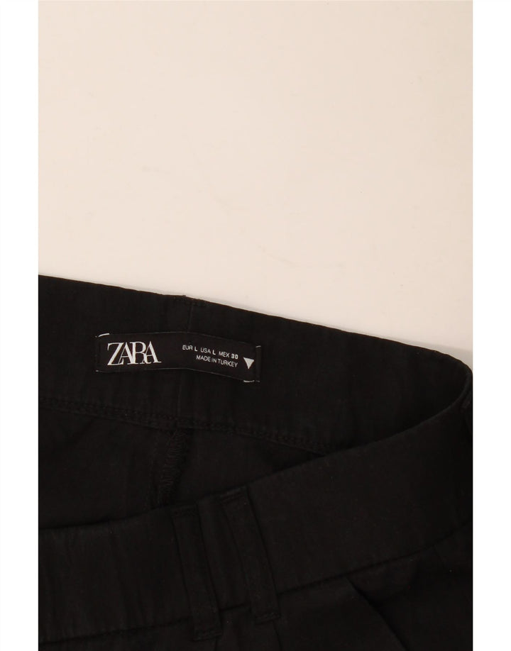 Pantaloni chino con tassello a vita alta da donna grandi W30 L32