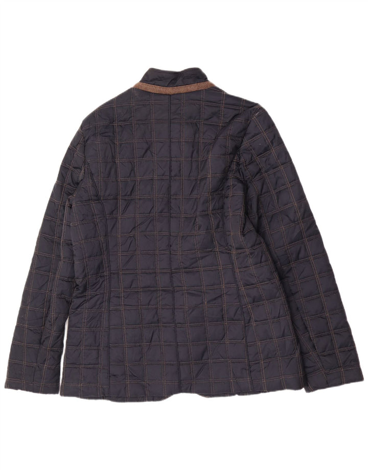 Giacca trapuntata da donna Nautica UK 14 poliestere medio blu navy
