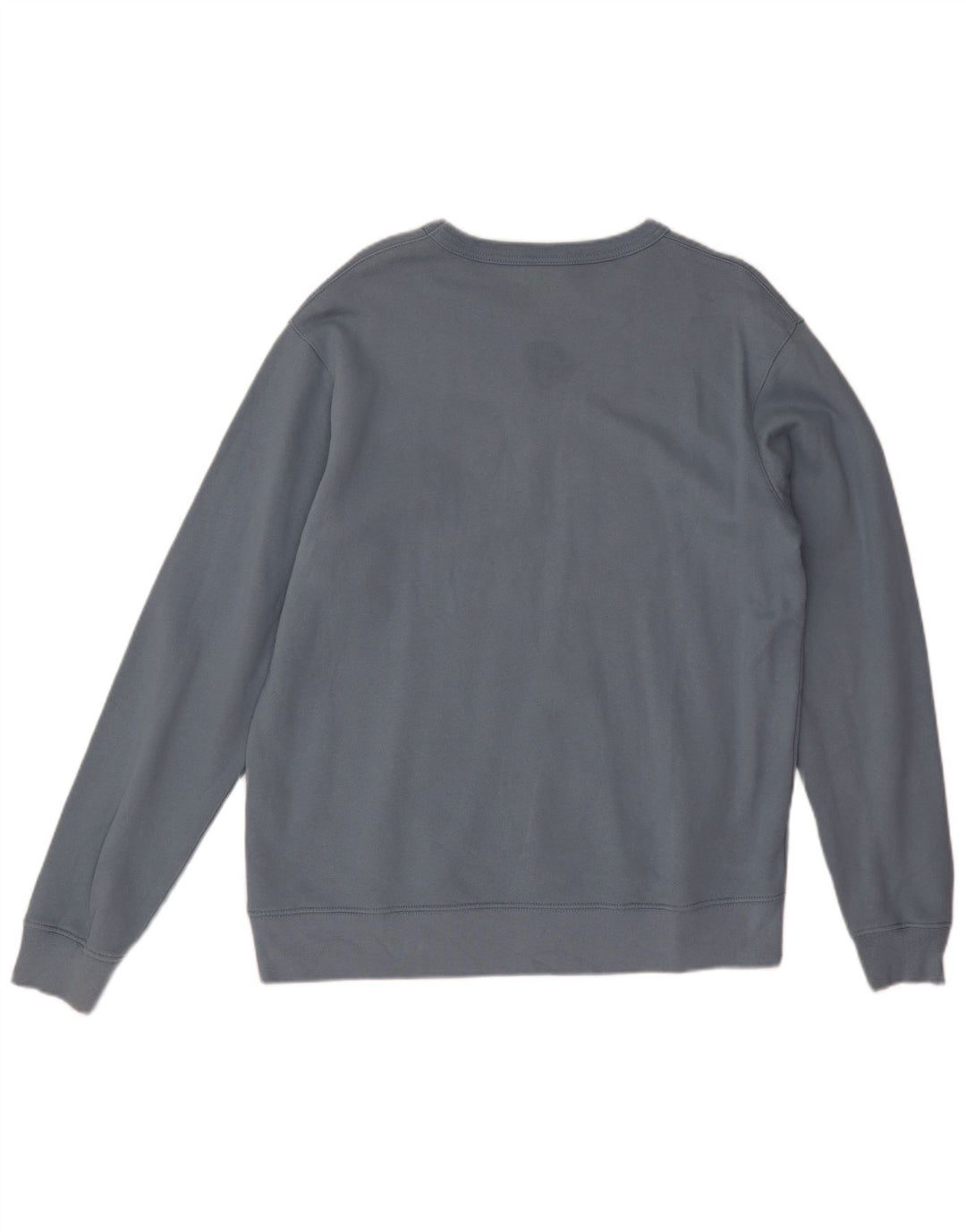 Felpa Zara Uomo Maglione Large Blu Cotone