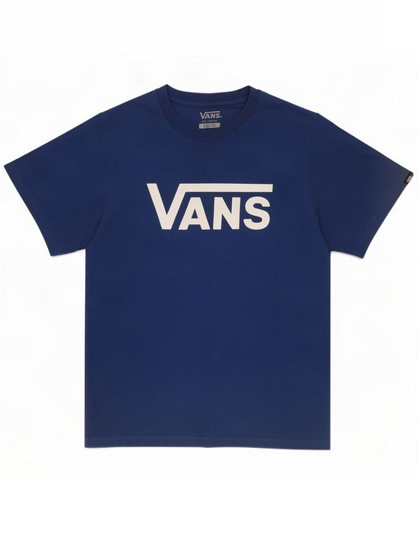 Vans T-shirt grafica da bambino con vestibilità classica 12-13 anni Large Blu navy