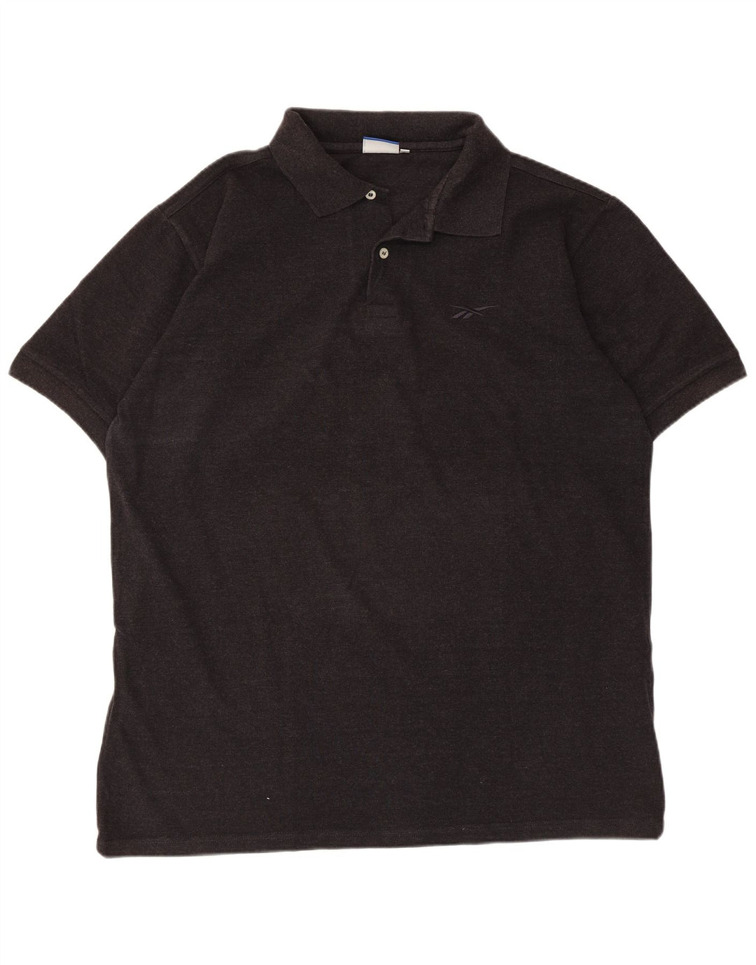 Polo Reebok da uomo XL in cotone nero
