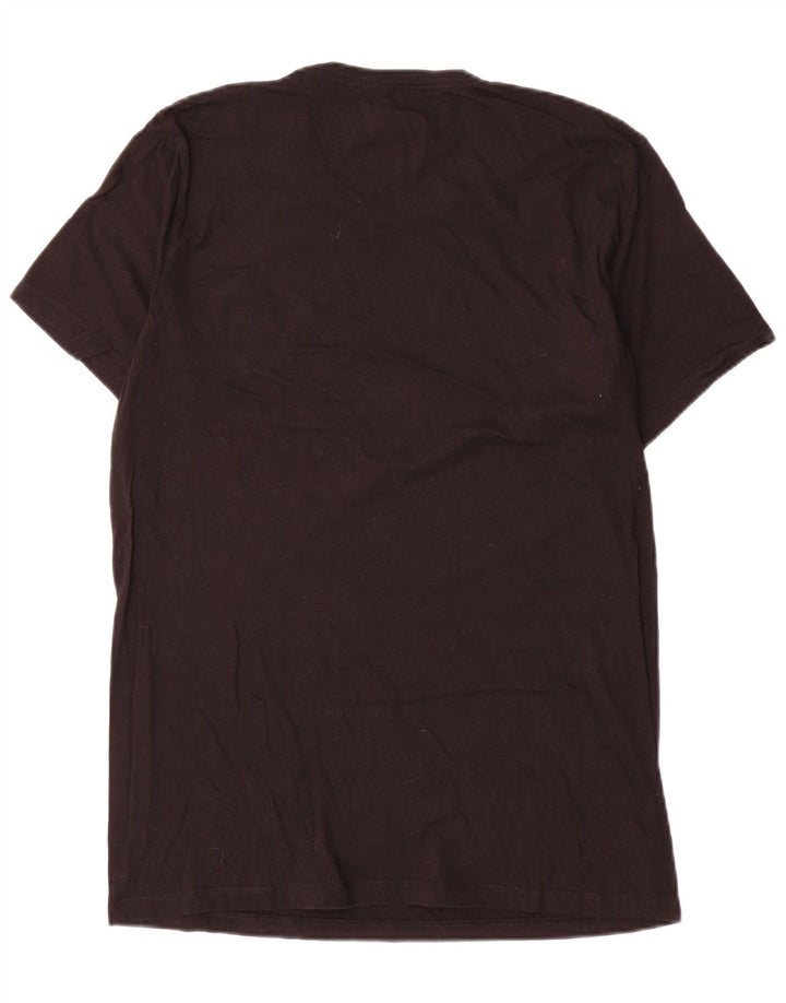 T-shirt da uomo Calvin Klein Top in cotone nero medio