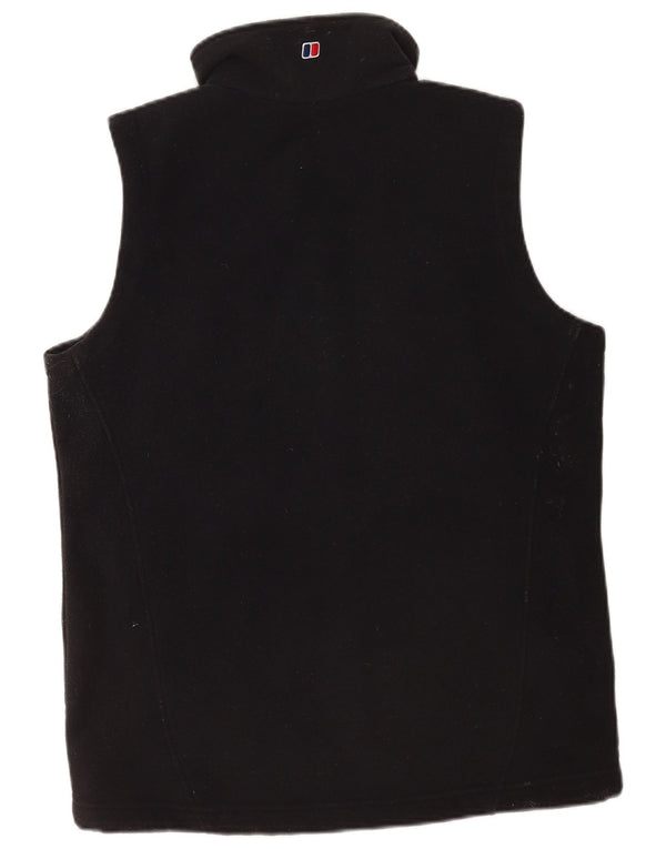 Gilet in pile da donna Berghaus UK 14 grande poliestere nero