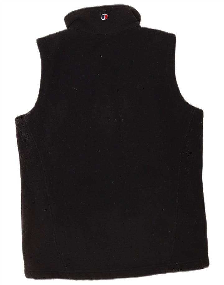 Gilet in pile da donna Berghaus UK 14 grande poliestere nero