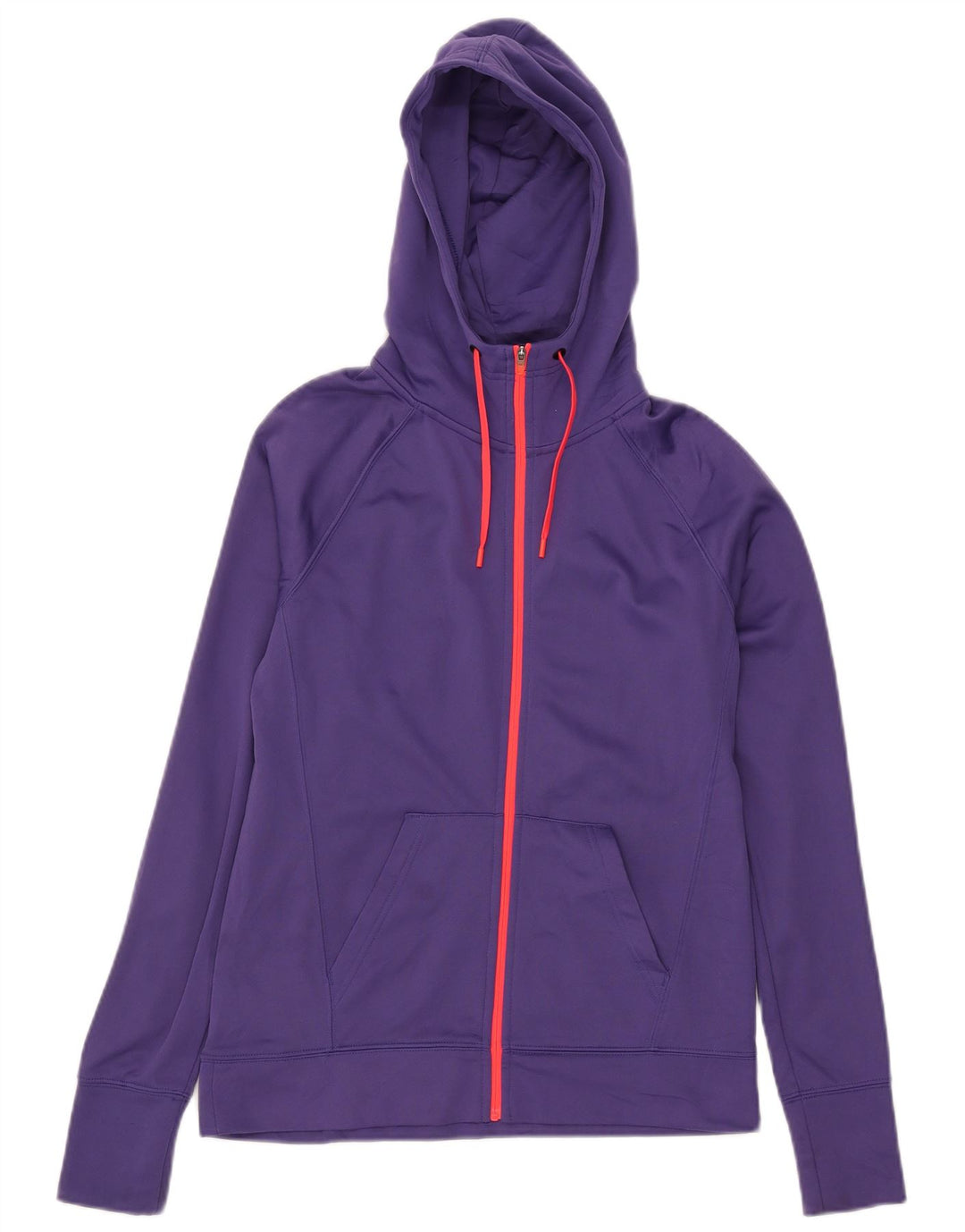 Maglione con cappuccio e zip Champion da donna Performance UK 10 piccolo poliestere viola