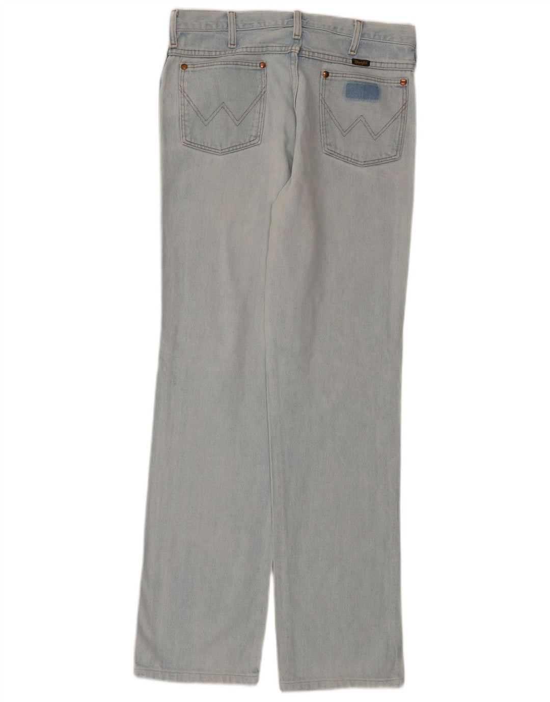Jeans dritti da uomo Wrangler W33 L34 cotone blu