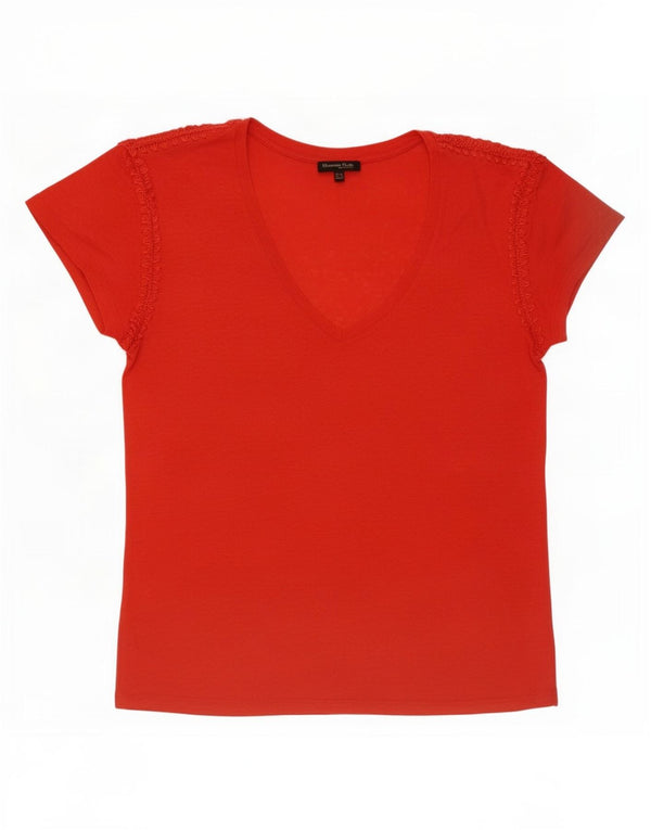 T-shirt da donna Massimo Dutti UK 6 XS rossa