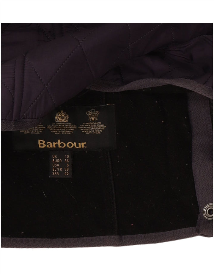 Giacca trapuntata da donna Barbour UK 10 piccola viola
