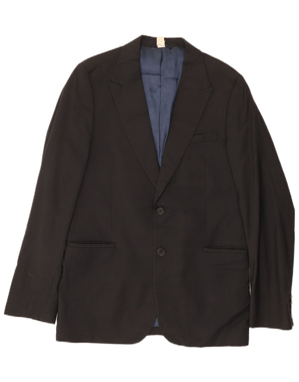 Giacca blazer a 2 bottoni da uomo Paul Smith UK 38 media nera