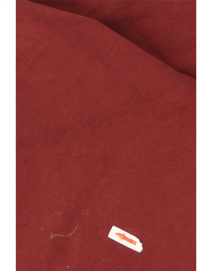 Felpa da uomo Levi's in cotone bordeaux medio