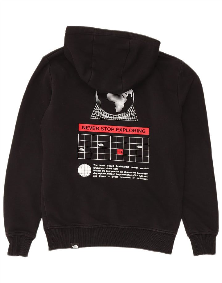 Felpa con cappuccio da uomo The North Face piccola in cotone nero