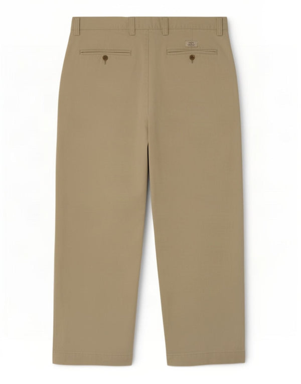 Pantaloni chino da uomo dalla vestibilità comoda Nautica W38 L30 cotone kaki