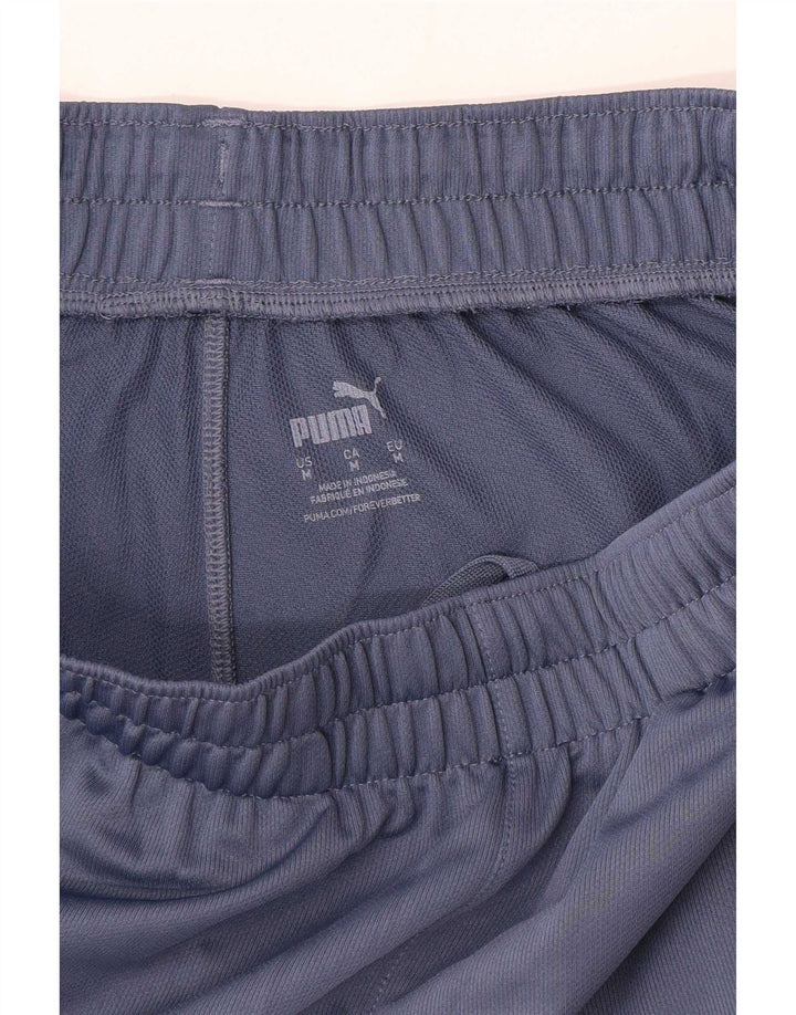 Pantaloncini sportivi grafici da uomo Puma Colorblock blu medio