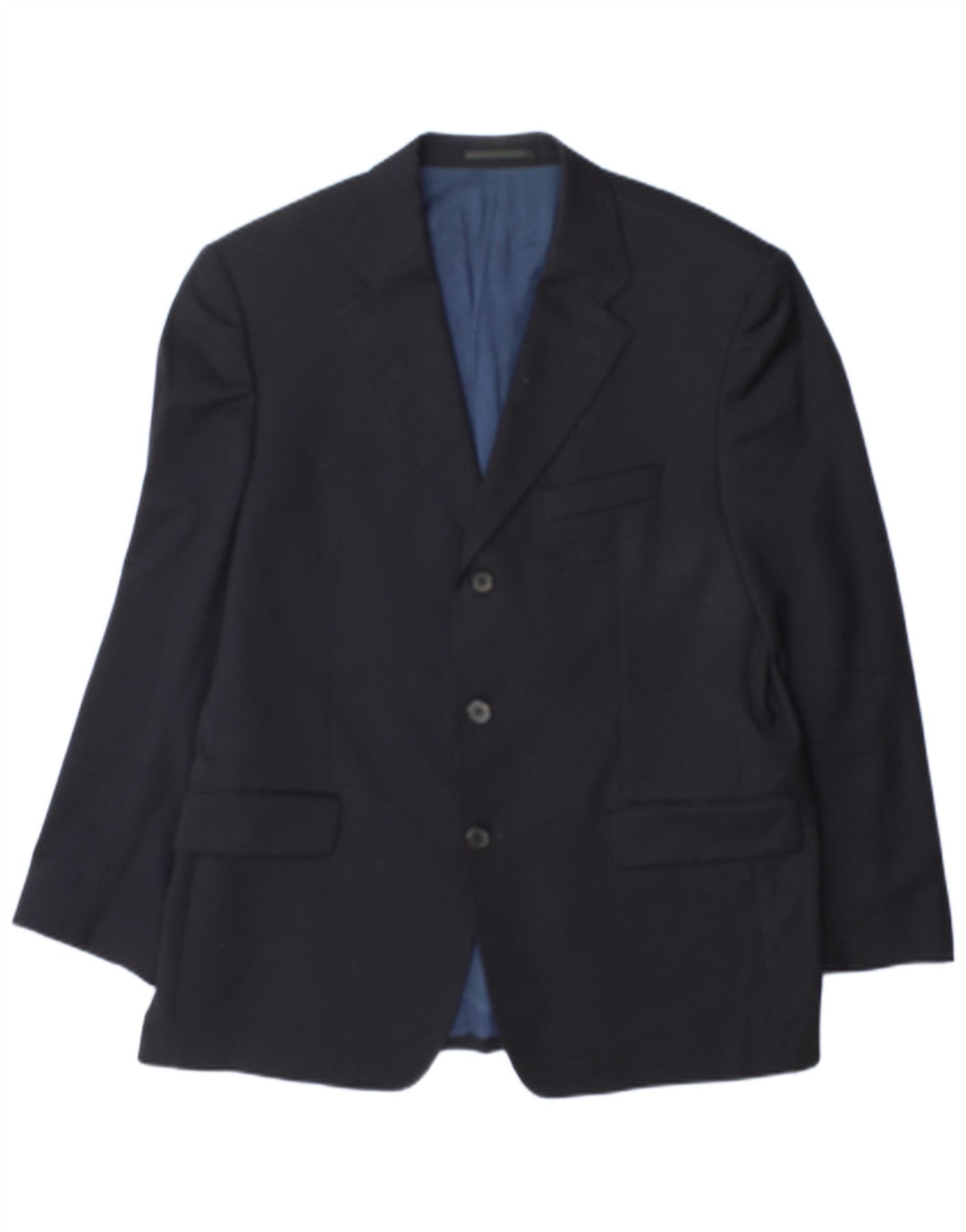 Giacca blazer da uomo a 3 bottoni Hugo Boss UK 38 medio blu navy