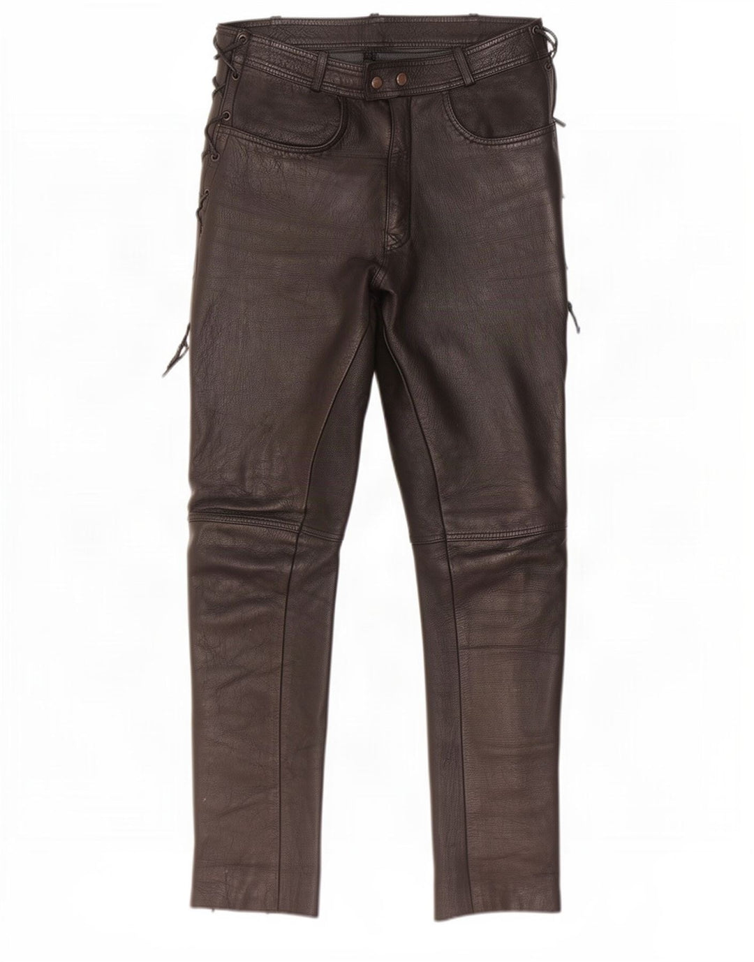 Pantaloni in pelle slim da uomo Modeka XL W34 L33 neri