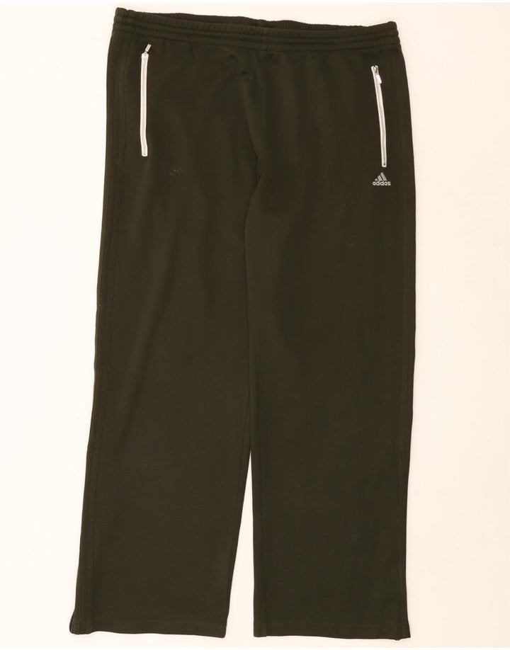 Pantaloni da tuta da uomo Adidas 3XL poliestere kaki