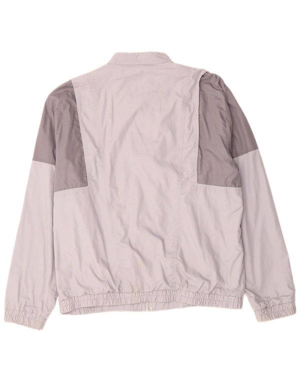 Mercury Mens Bomber Jacket UK 42 XL Purple Colourblock