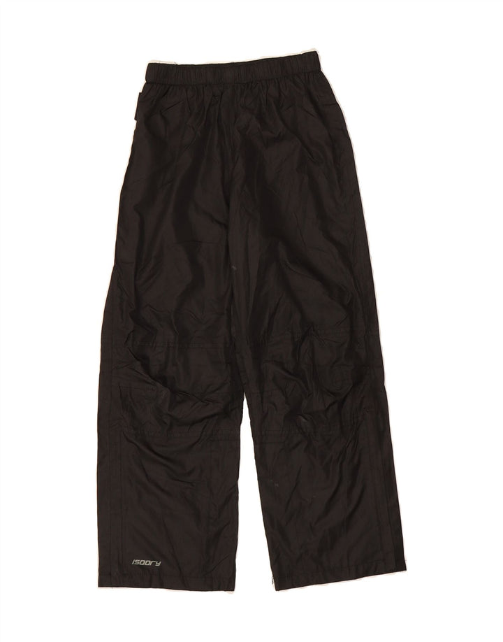 MOUNTAIN WAREHOUSE Boys Tracksuit Trousers 9-10 Years  Black Polyester Vintage Mountain Warehouse and Second-Hand Mountain Warehouse from Messina Hembry 