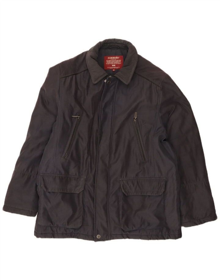 Giacca utilitaria da uomo Carrera UK 42 XL Blu Navy