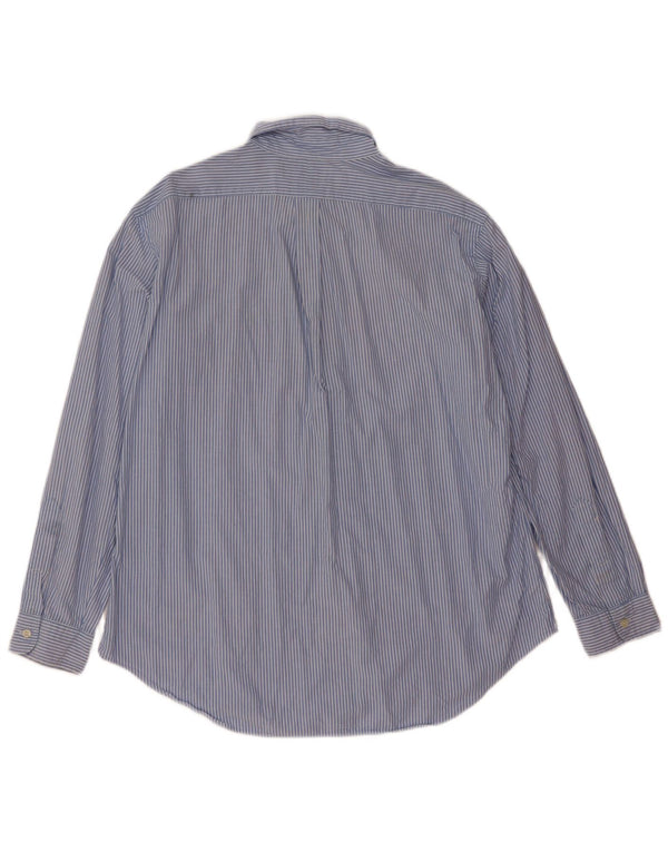 Camicia Ralph Lauren da uomo vestibilità classica XL blu gessato