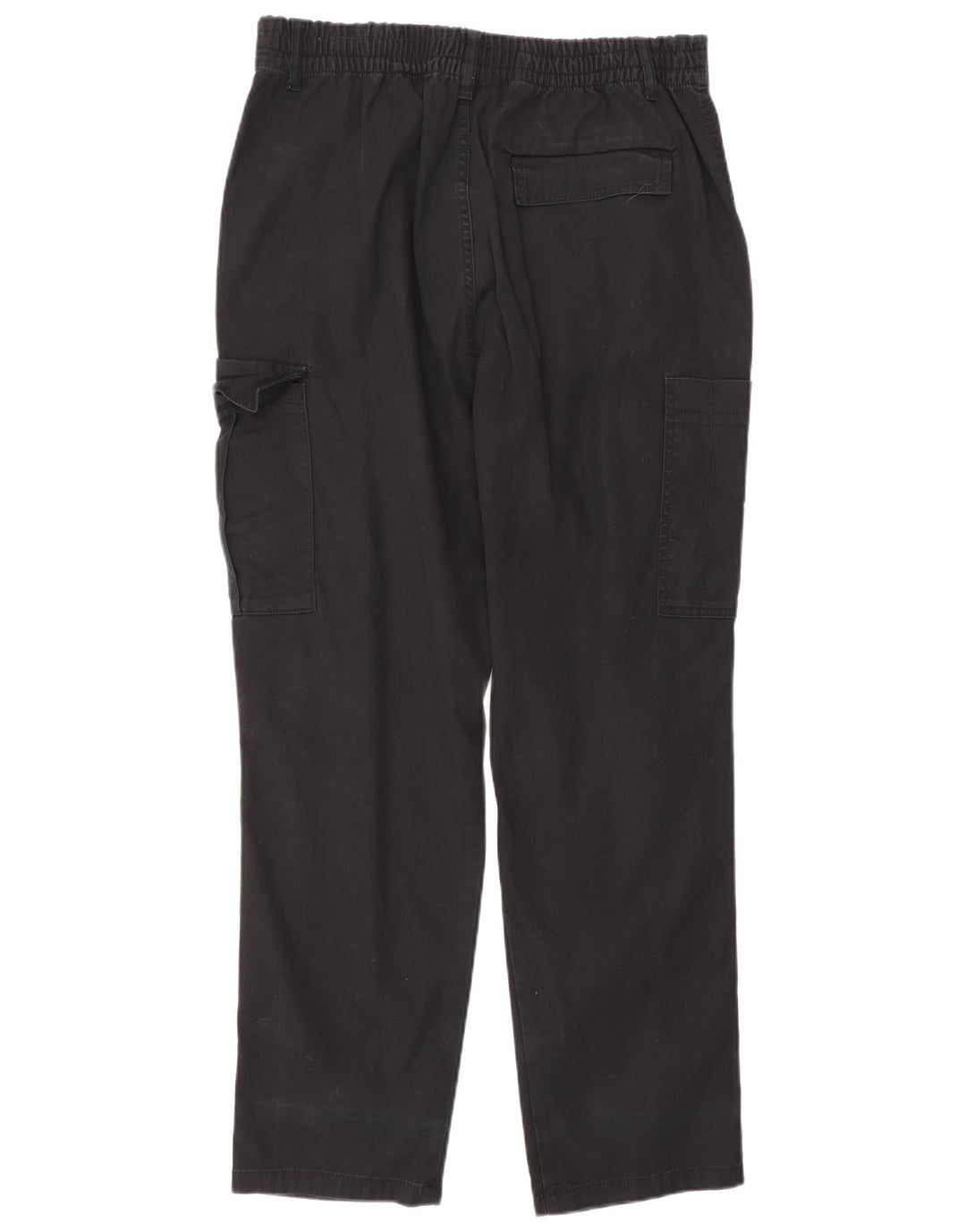 Pantaloni cargo dritti da uomo Zara EU 42 Large W32 L29 neri