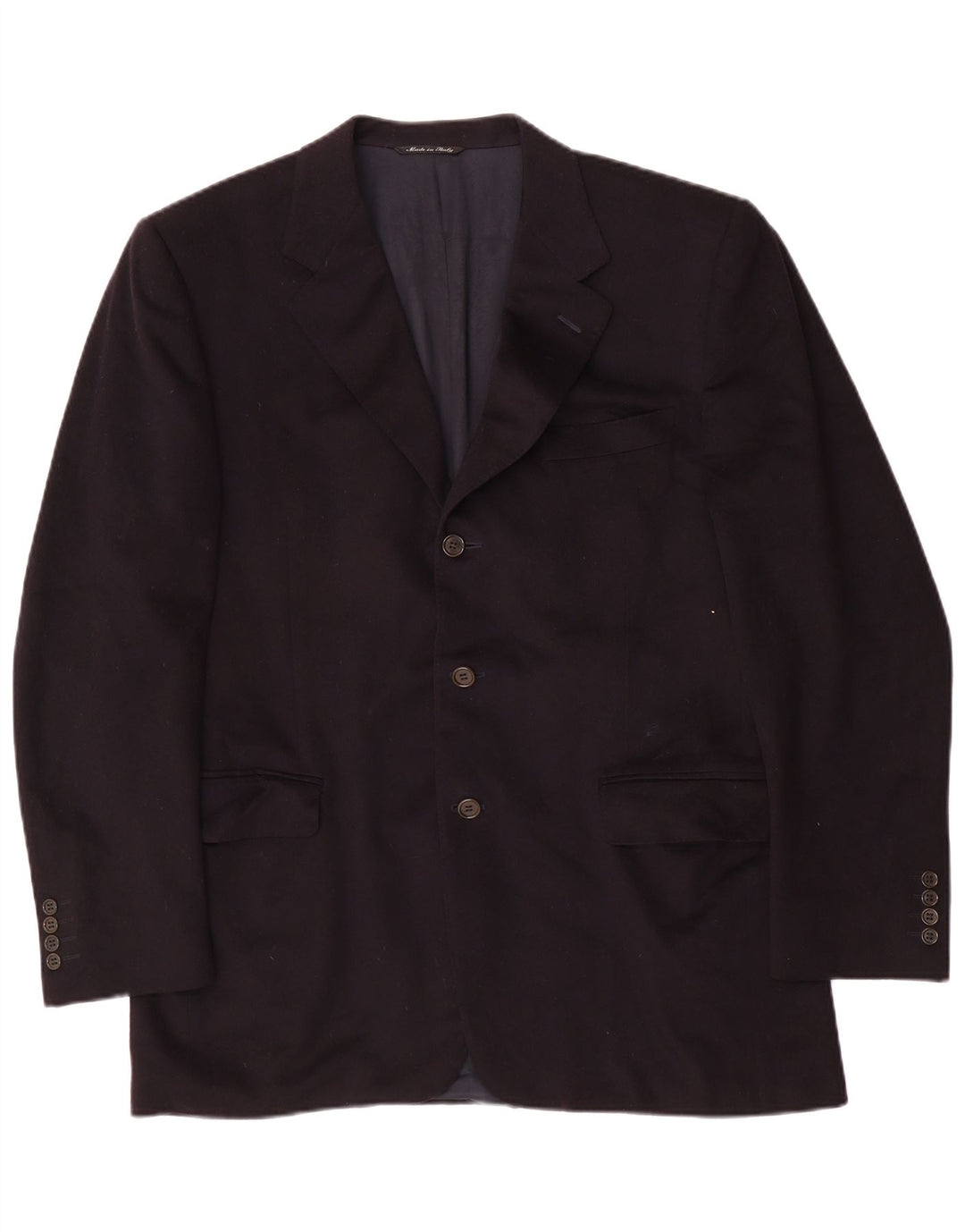 Giacca Blazer 3 Bottoni Uomo Canali IT 52 XL Blu Navy Lana