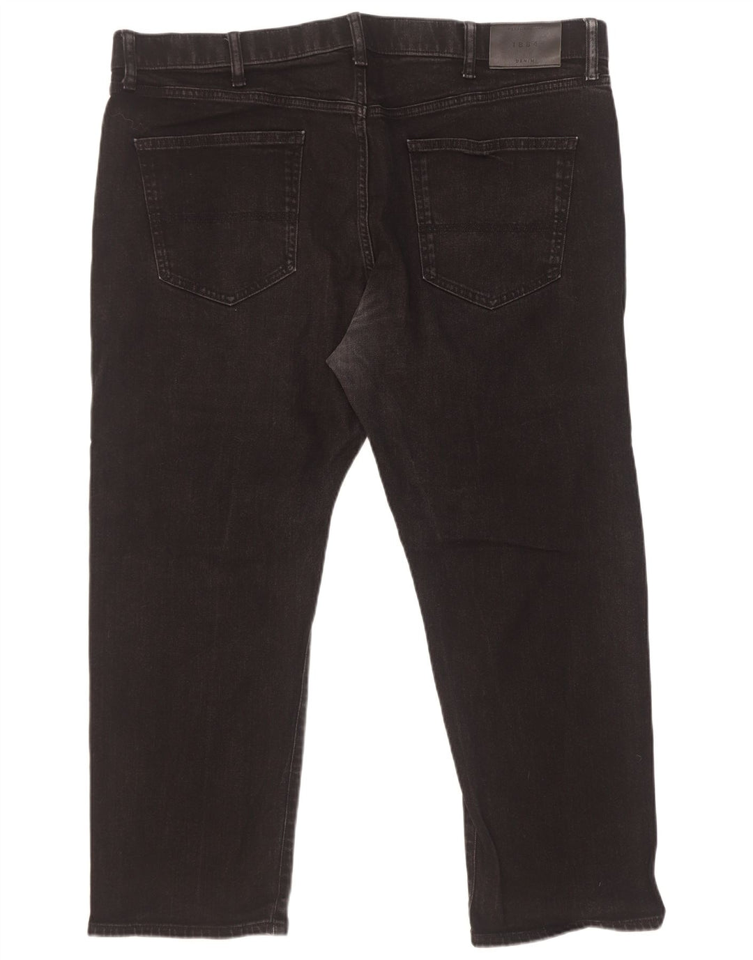 Jeans dritti da uomo Marks & Spencer W42 L27 cotone nero