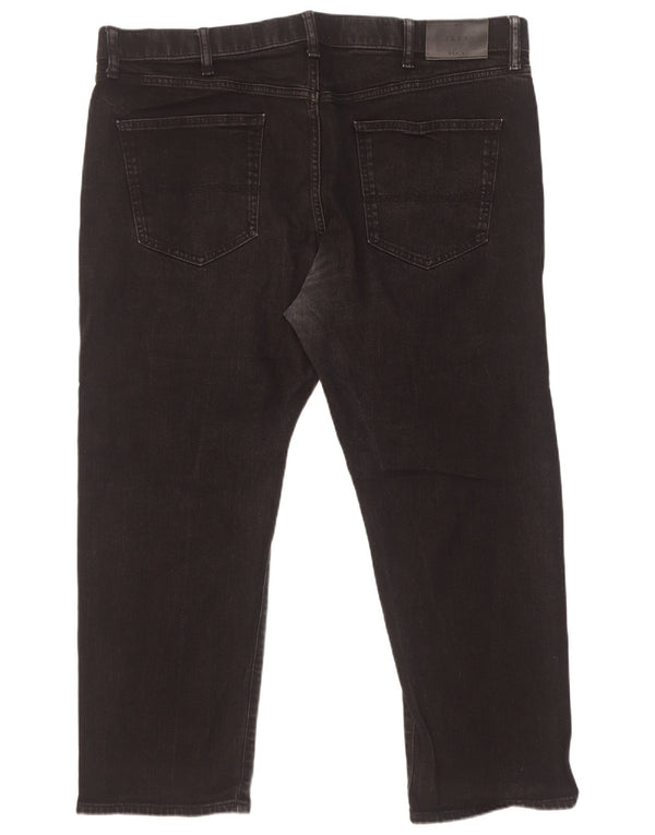 Marks & Spencer Mens Straight Jeans W42 L27 Black Cotton