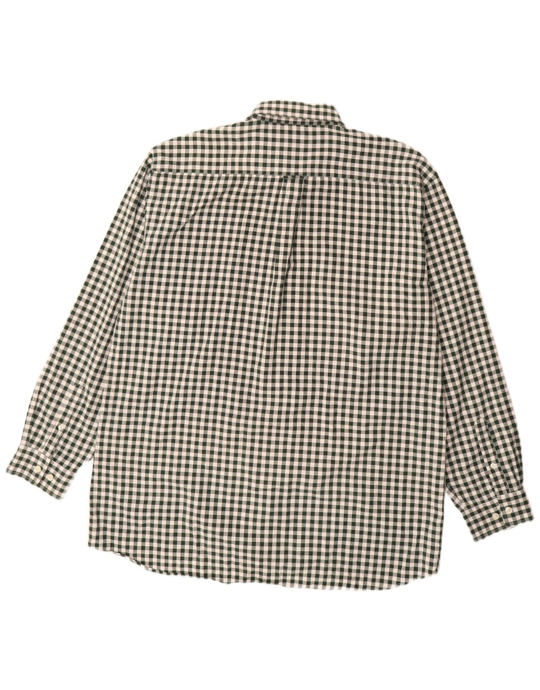 Gant Camicia da uomo in flanella vestibilità regolare XL Cotone a quadretti verde