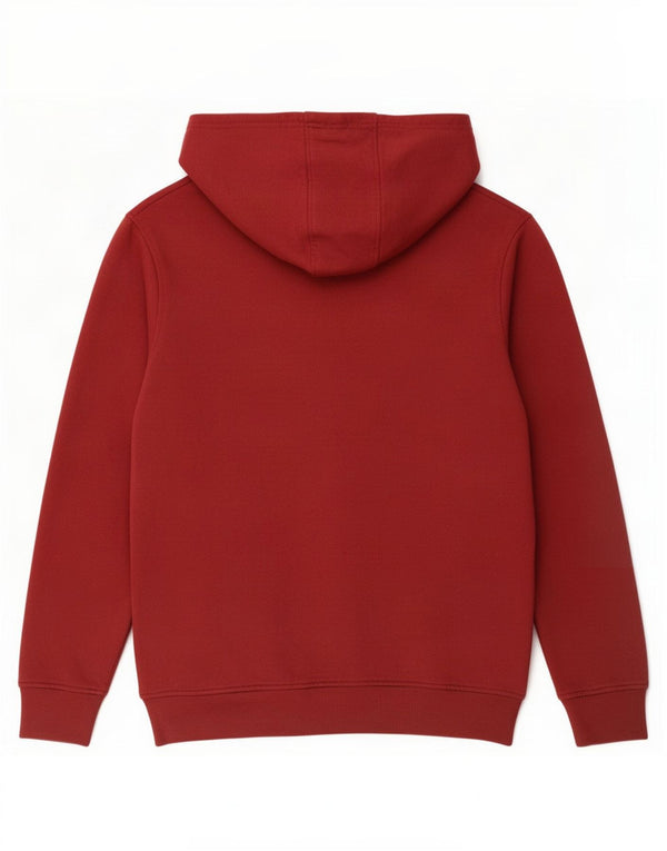 Maglione con cappuccio grafico da donna Mountain Warehouse UK 10 piccolo in cotone bordeaux